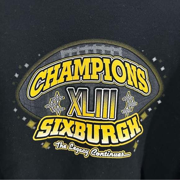 Y2K NFL Pittsburgh Steelers Championship Crewneck - Picture 2 of 5